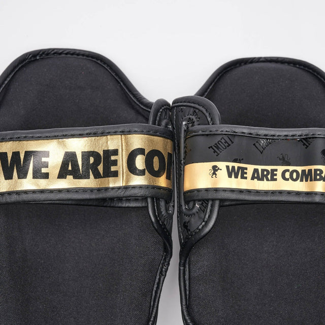 Leone DNA Shin Instep Guards Black