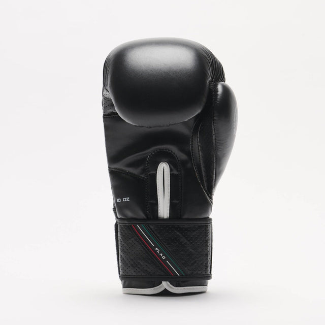 Leone Flag Boxing Gloves Black