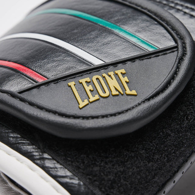Leone Flag Boxing Gloves Black