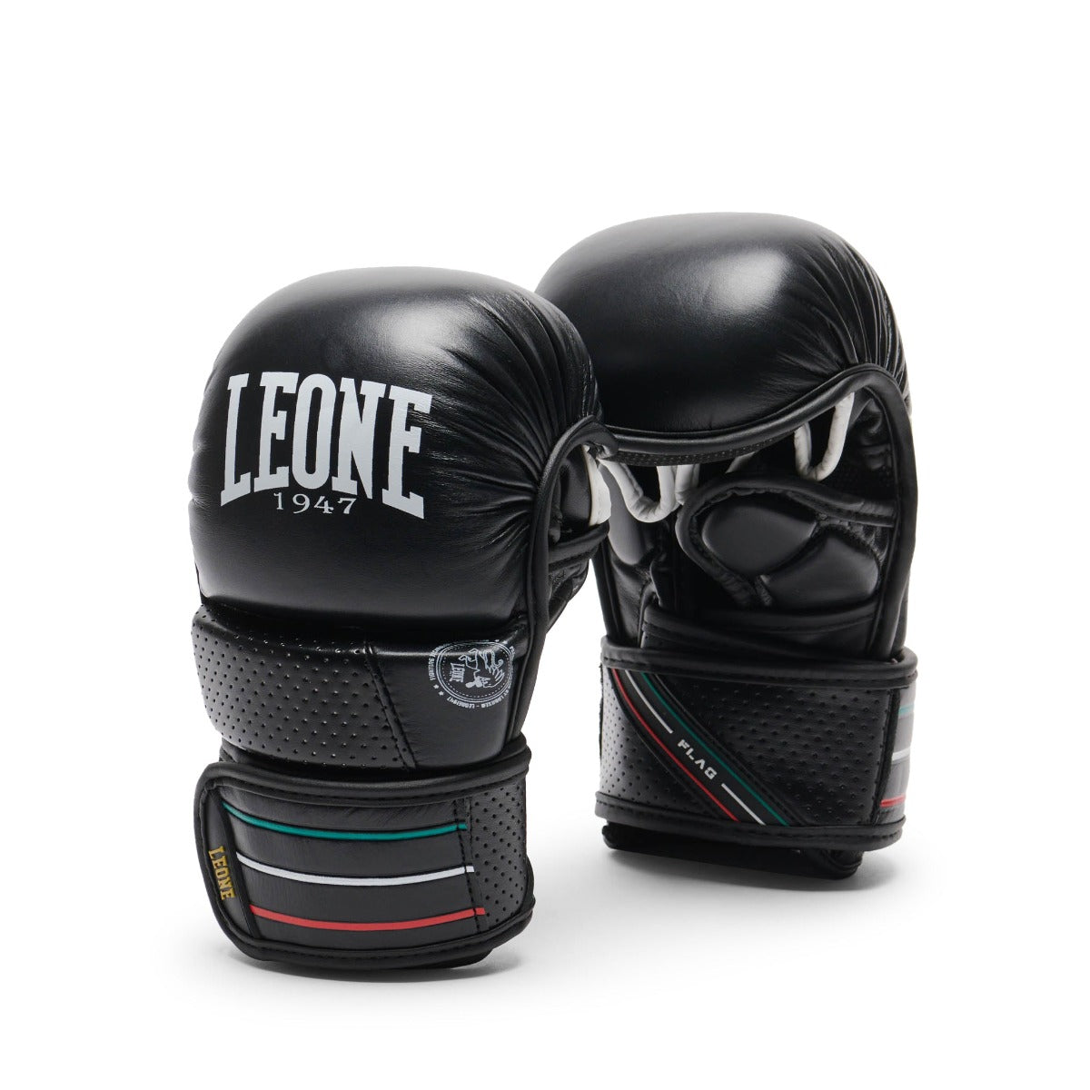 Black Leone Flag MMA Gloves   