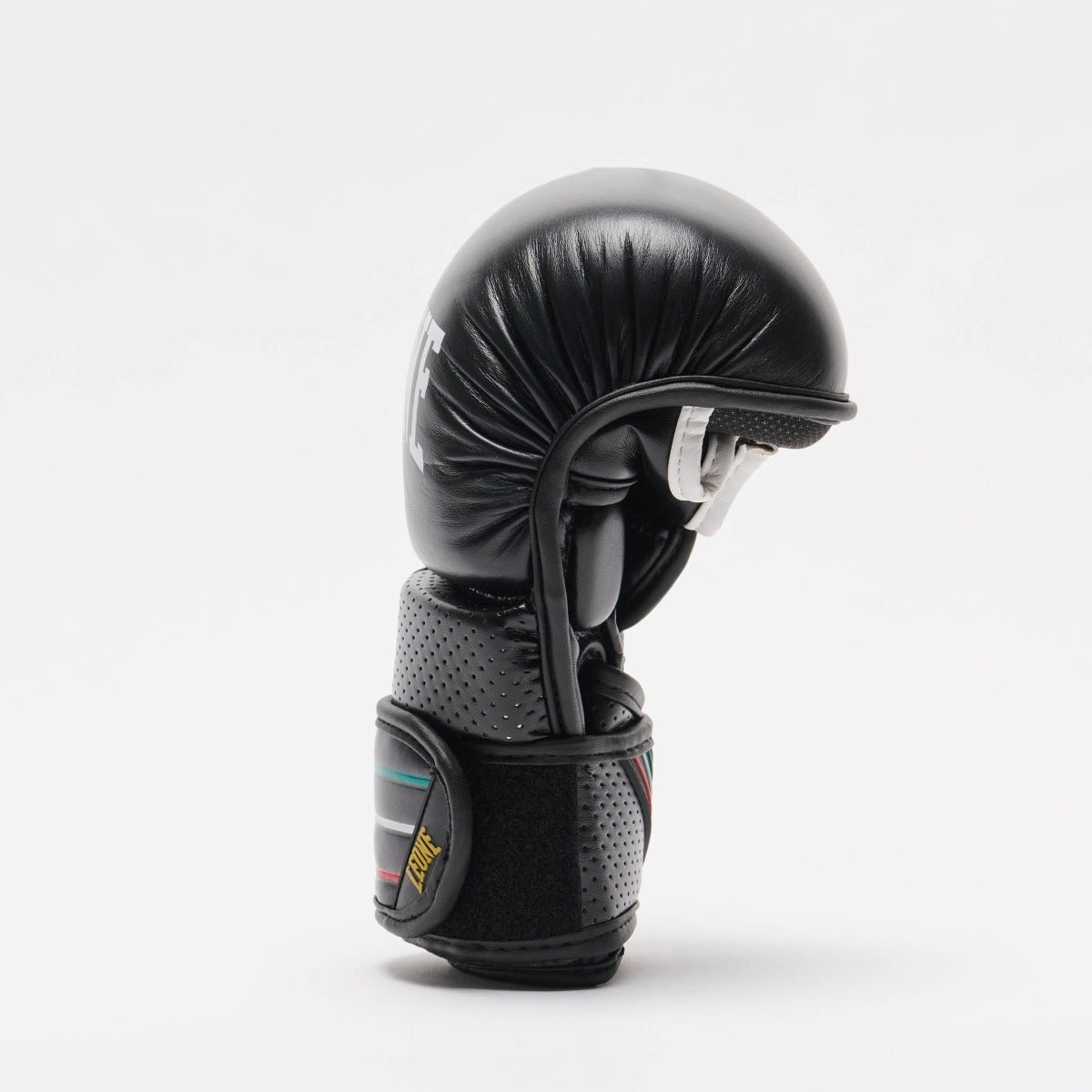 Black Leone Flag MMA Gloves   