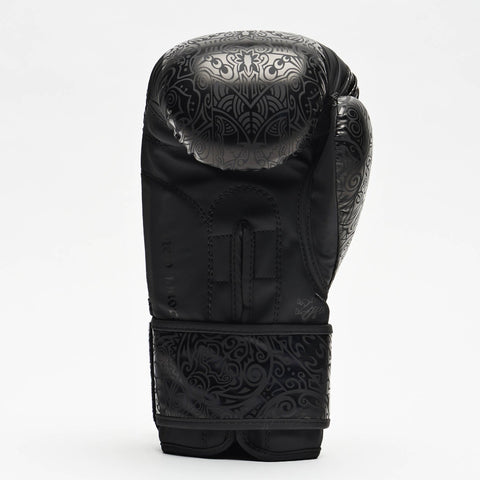 Black Leone Maori Boxing Gloves