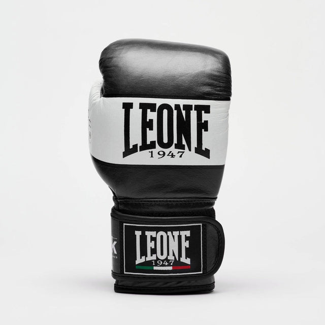 boxer handschuhe Leone Shock Boxing Gloves Black von Made4fighters – Made4Fighters