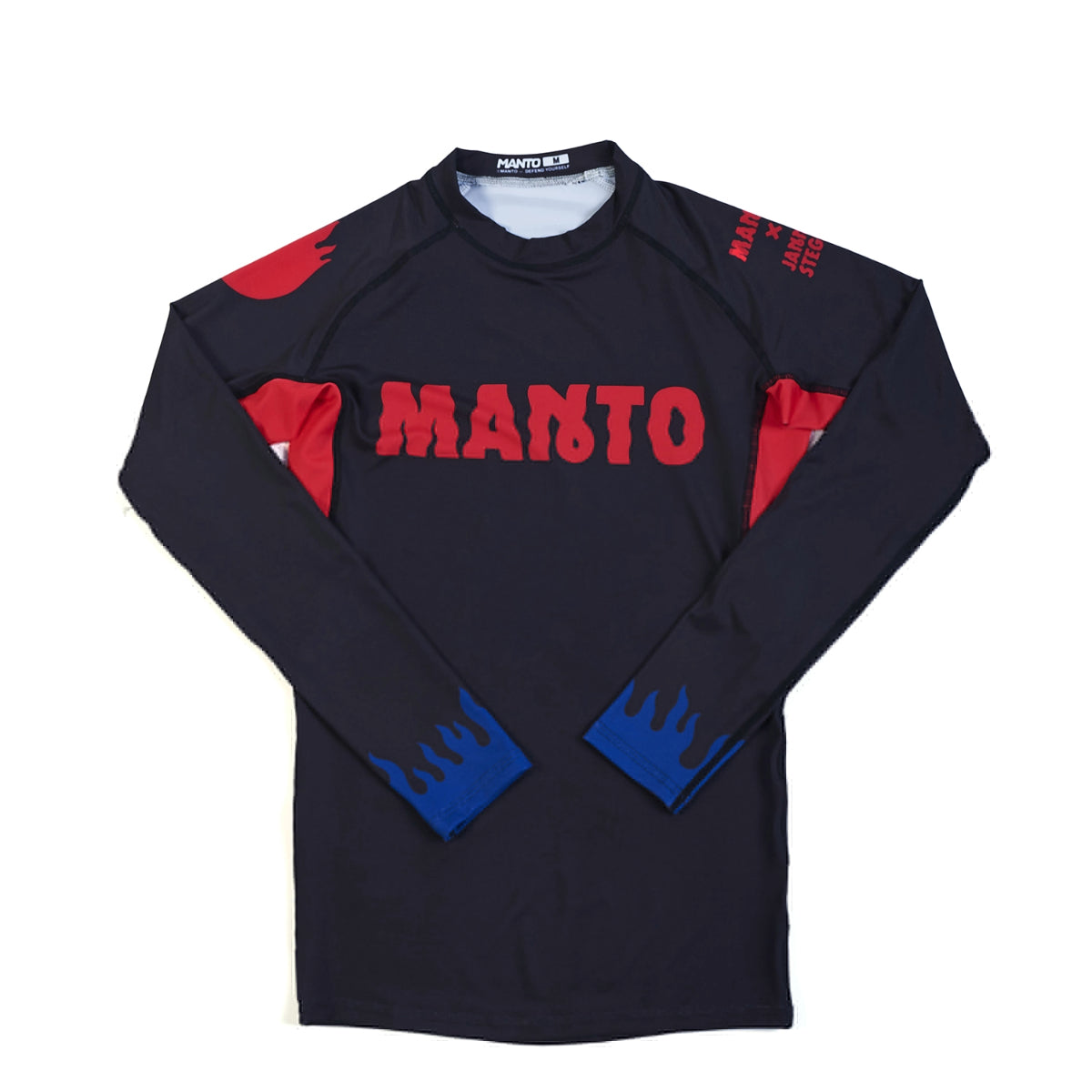 Manto Night Out с длинным рукавом Rash Guard Black