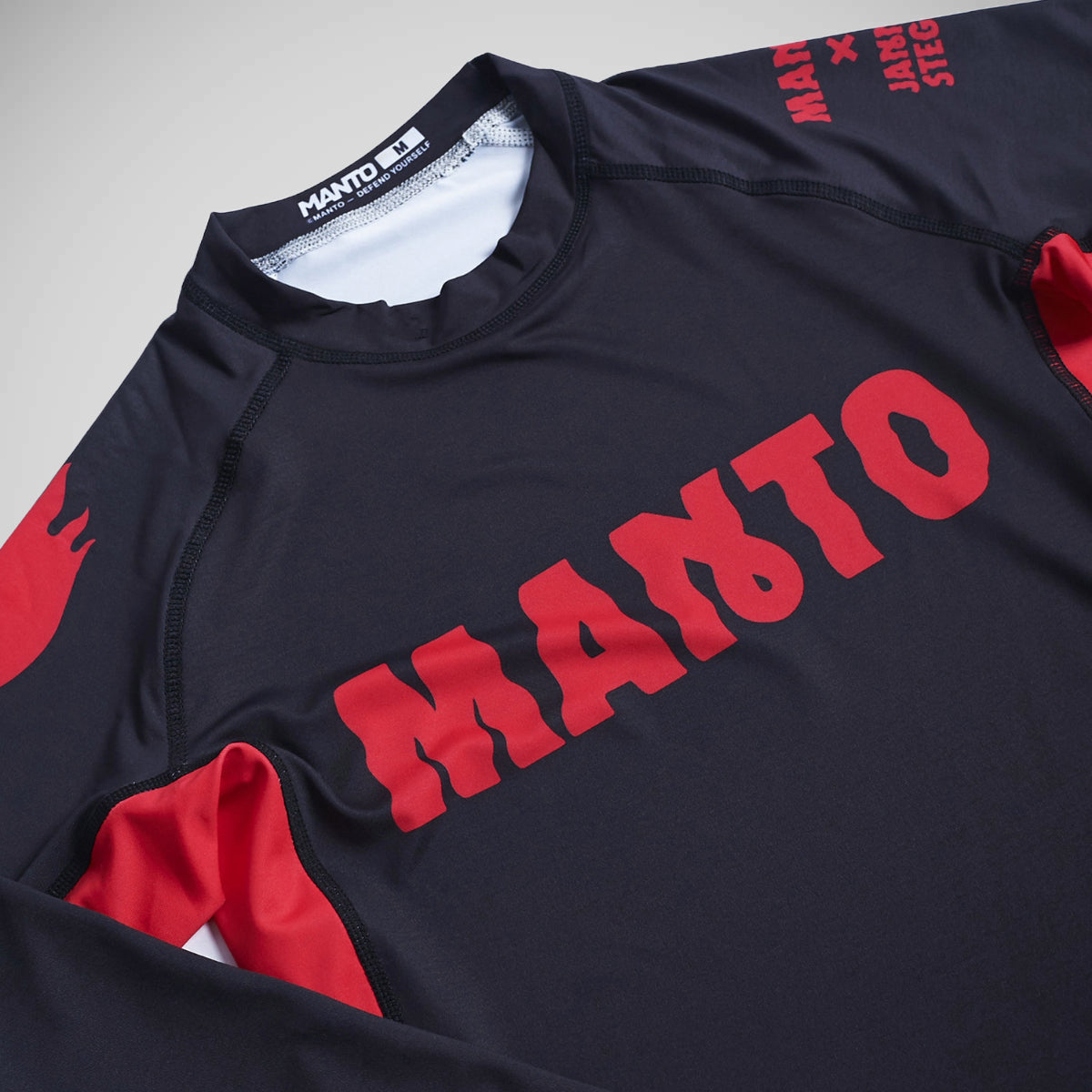 Manto Night Out с длинным рукавом Rash Guard Black