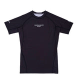 Manto Society Rash Guard z krótkim rękawem w kolorze czarnym