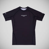 Manto Society Rash Guard z krótkim rękawem w kolorze czarnym