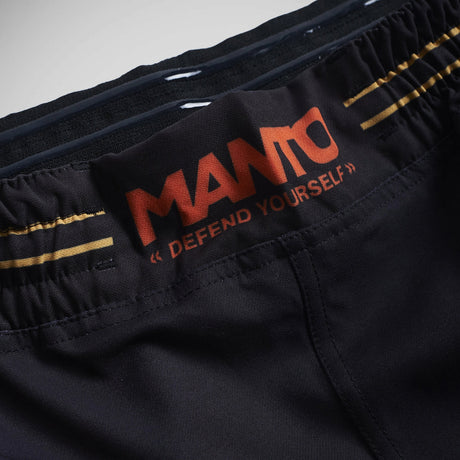 Manto x Yauhen Abu Fudo Fight Shorts Black