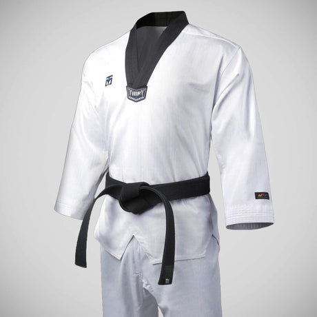 Mooto 3f ομοιόμορφη παιδιά μαύρο λαιμό λευκό