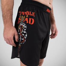 Black/Orange Scramble or Dead Grappling Shorts