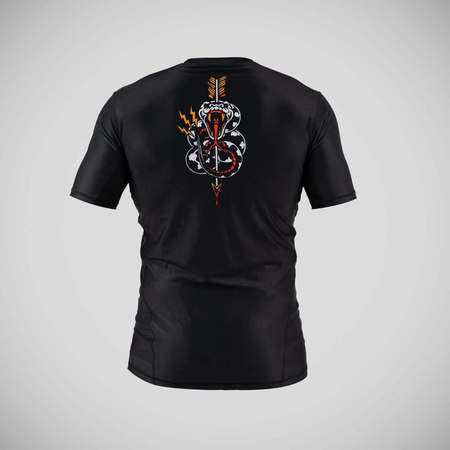 Scramble or Dead Rash Guard Black/Orange