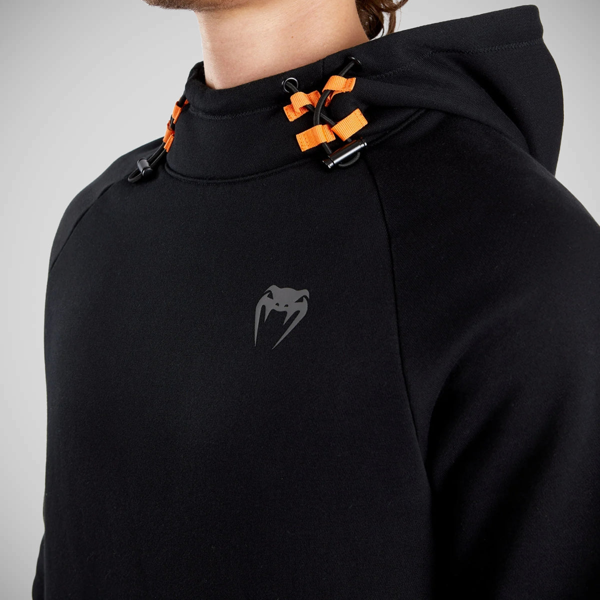 Venum S47 sudadera con capucha negra/naranja