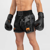 Venum S47 Muay Thai Shorts Black/Orange