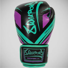 Black/Pink/Green 8 Weapons Shift Cyber Boxing Gloves