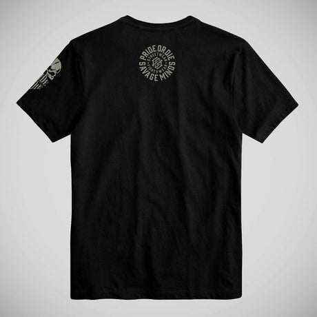Stolz oder sterben wilde Köpfe T-Shirt schwarz