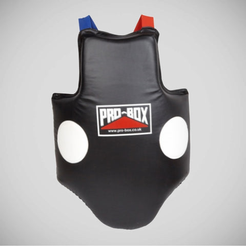 Black Pro-Box Heavy Hitters Coach Body Protector