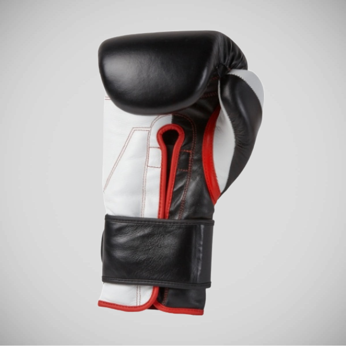 Black Pro-Box Pro-Spar Leather Boxing Gloves   