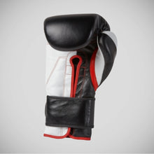 Black Pro-Box Pro-Spar Leather Boxing Gloves
