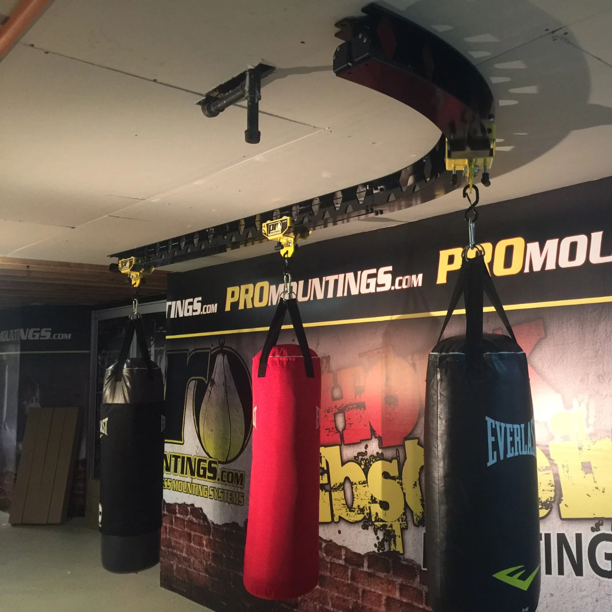 Pro Montings Roller Mount gebogene Strecke