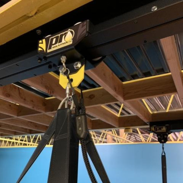 Pro Mountings Spring Plunger Track Combo with Rope