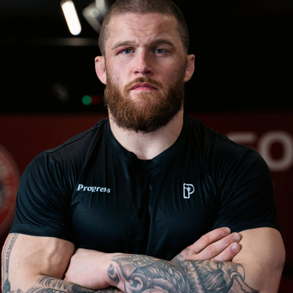 Framsteg rullande tee svart