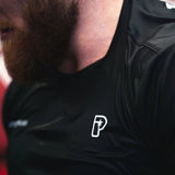 Framsteg rullande tee svart