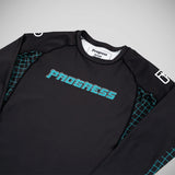 Vooruitgang onbekende kraan met lange mouwen uitslagbeschermer zwart