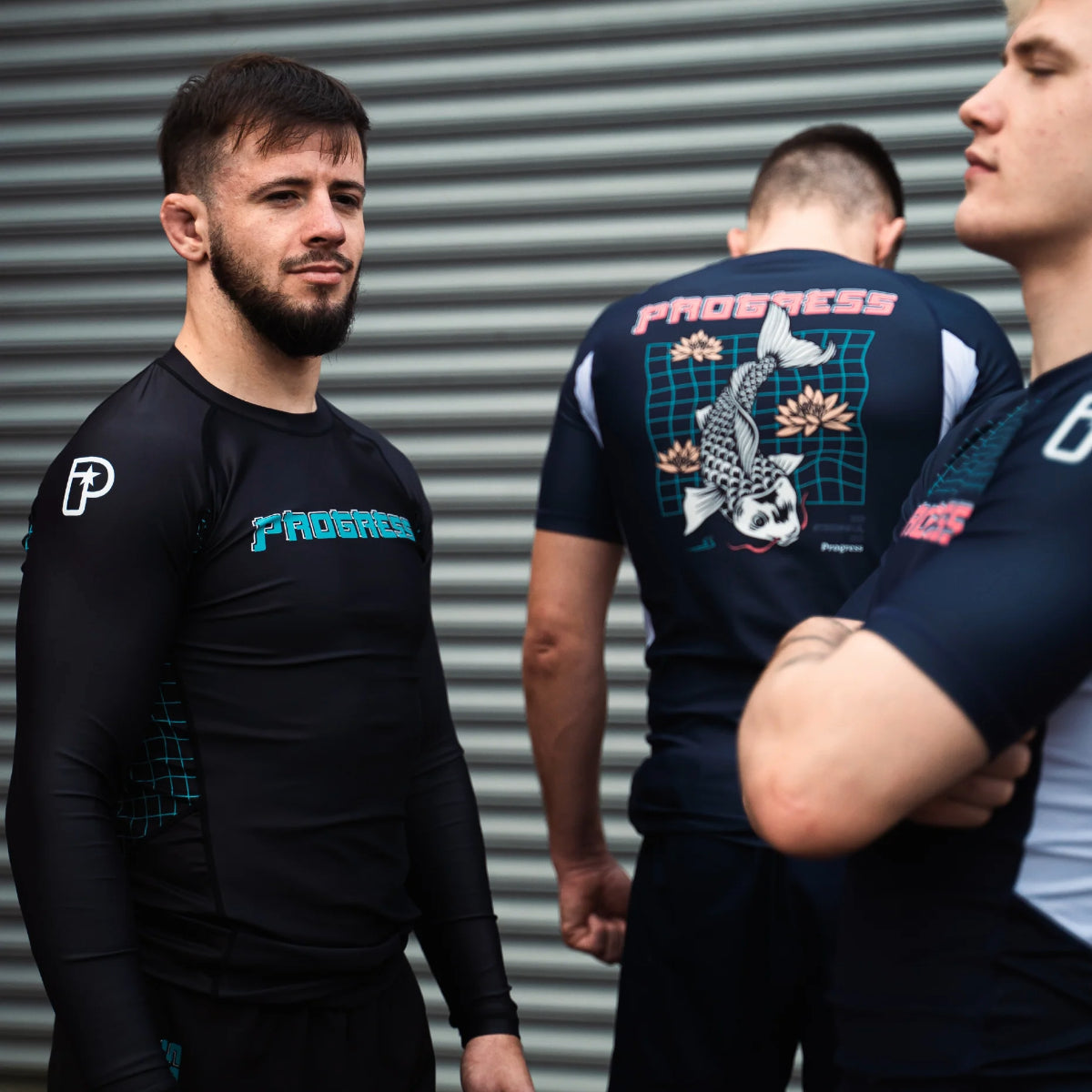 Vooruitgang onbekende kraan met lange mouwen uitslagbeschermer zwart