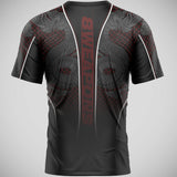 Black/Red 8 Weapons Naga Yant Functional T-Shirt   