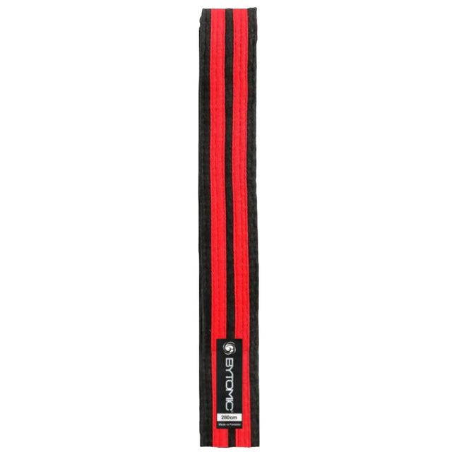 Bytomic Double Stripe Belt Black/Red