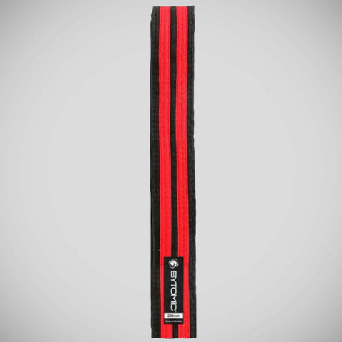 Black/Red Bytomic Double Stripe Belt