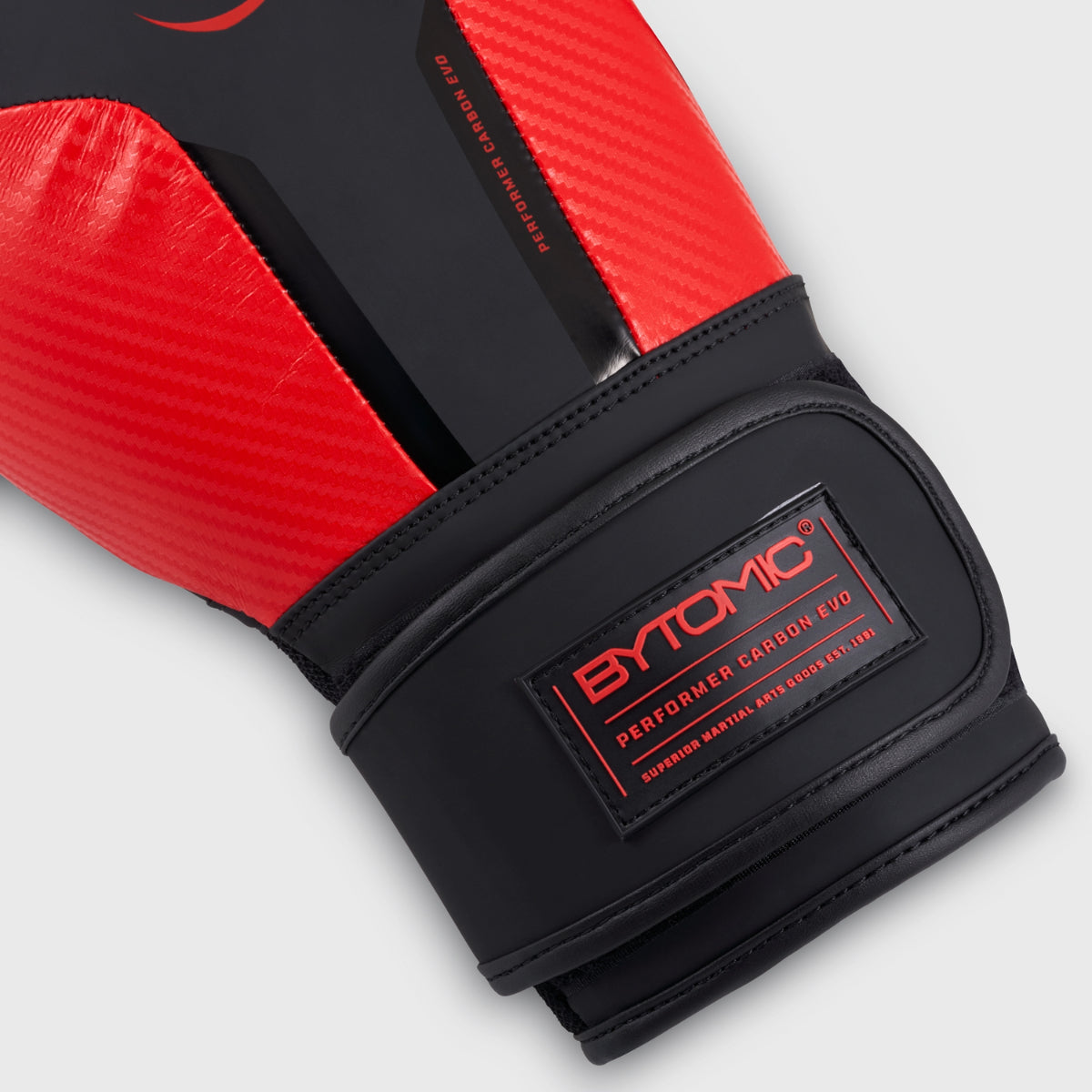 Black/Red Bytomic Performer Carbon Evo Boxing Gloves   