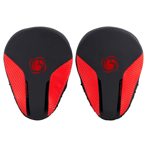 Black/Red Bytomic Performer Carbon Evo Focus Pads