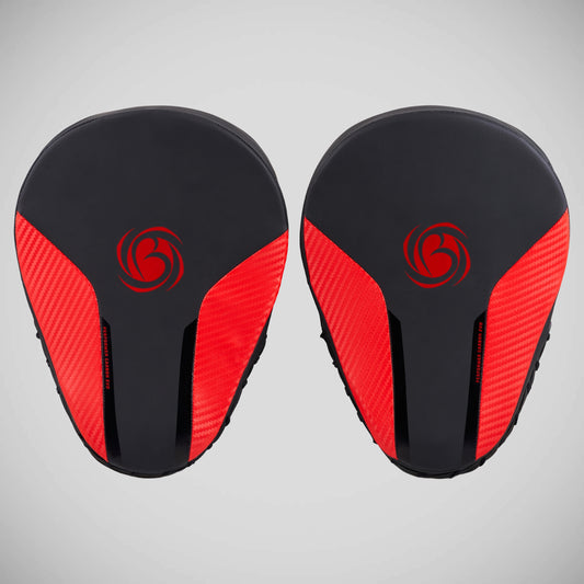Black/Red Bytomic Performer Carbon Evo Focus Pads