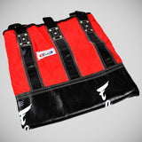 Fairtex HB3 भारी बैग (अन-भरा) काला/लाल