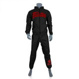 Fairtex VS3 Vinyl Sweatsuit Schwarz/Rot