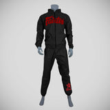 Fairtex VS3 Vinyl Sweatsuit Schwarz/Rot