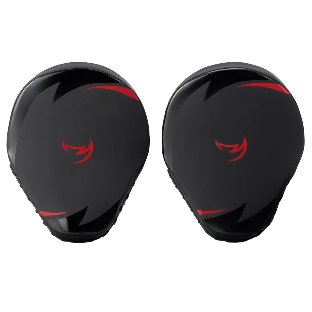 Fumetsu Ghost S3 Focus de boxeo Mitts Negro/Rojo