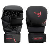 Fumetsu Ghost S3 Kinder MMA Sparring Handschuhe schwarz/rot