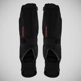 Black/Red Fumetsu Ghost S3 MMA Shin Guards   