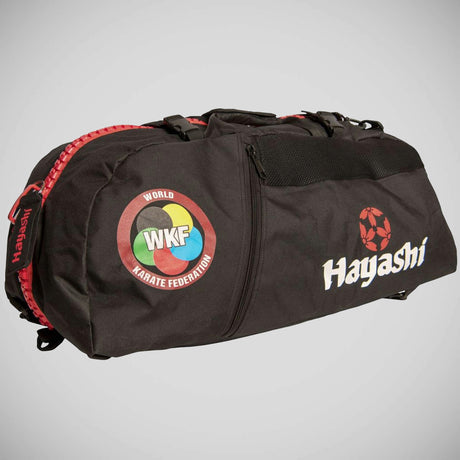 Hayashi WKF Sportsbag-Backpack Black/Red   