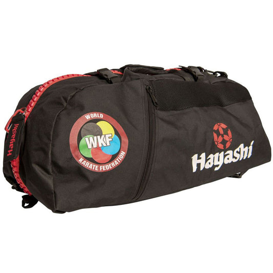Hayashi WKF Sportsbag-Backpack Black/Red