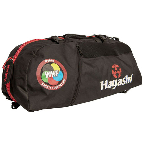 Hayashi WKF Sportsbag-Backpack Black/Rot