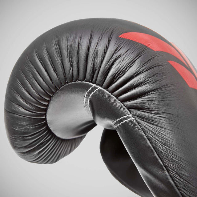 Reebok Leather Boxing Gloves Black/Red