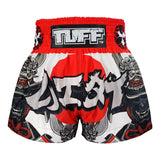 Tuff Sport MS659 Die Samurai von Siam Muay Thai Shorts Black/Rot