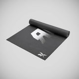Reebok 4mm Logo Yogamatte Schwarz