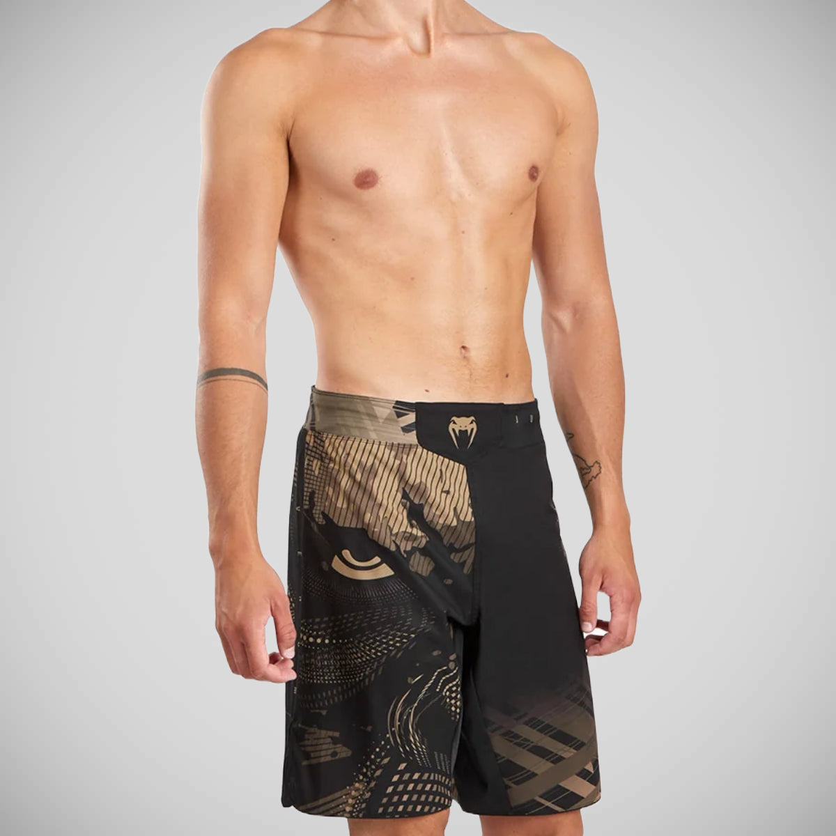 Venum Gorilla Jungle Fight Shorts Black/Sand