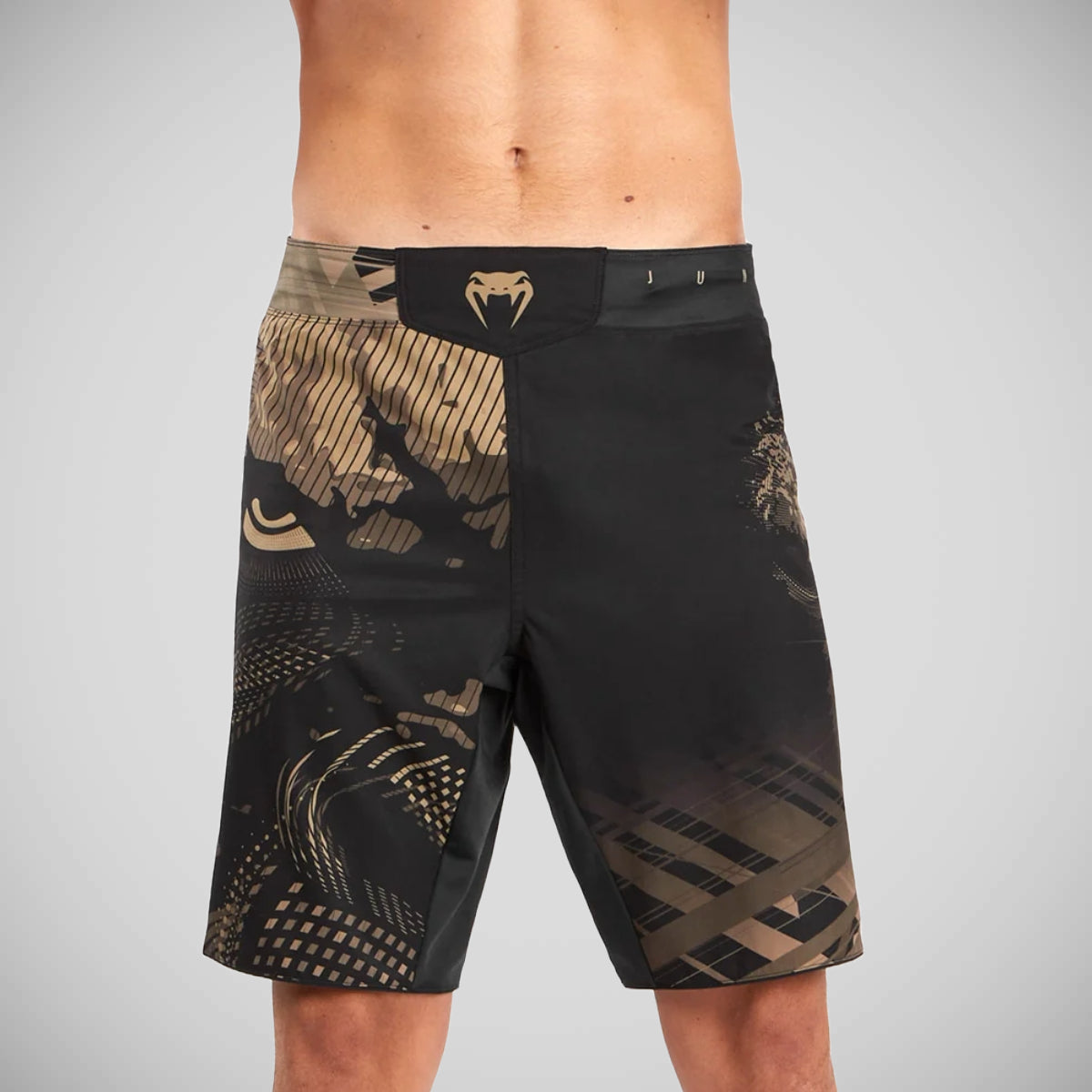 Venum Gorilla Jungle Fight Shorts Black/Sand