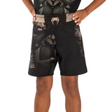 Black/Sand Venum Gorilla Jungle Kids Fight Shorts   