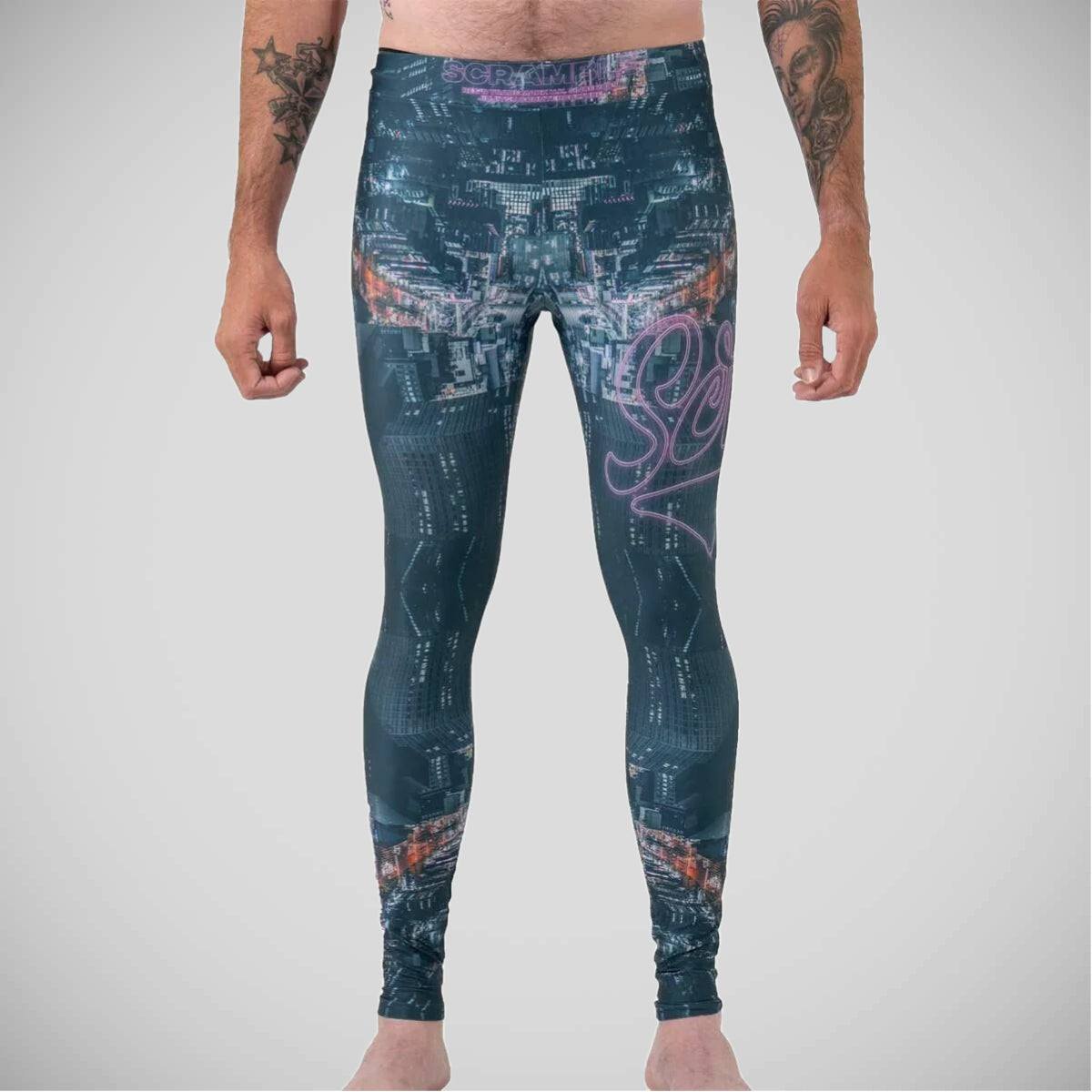 Scramble genunchi spats negru